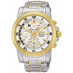 Kaufen Sie Seiko Herrenuhr Premier Chronograph Perpetual Calendar Alarm SPC162P1