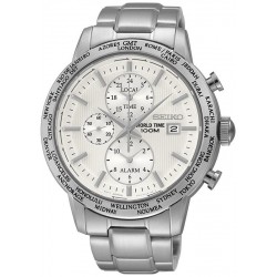 Buy Seiko Men's Watch SPL047P1 World Time Chronograph Alarm Quartz