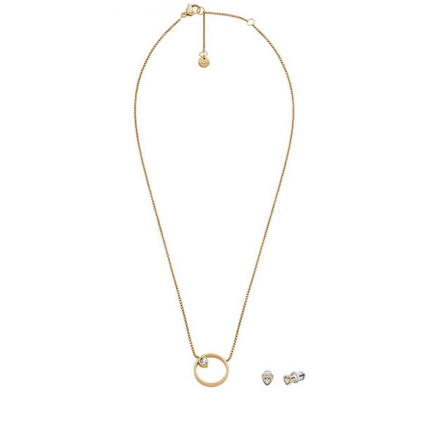 Image of the Skagen Kariana Gift Set Ladies Necklace and Earrings SKJB1014SET