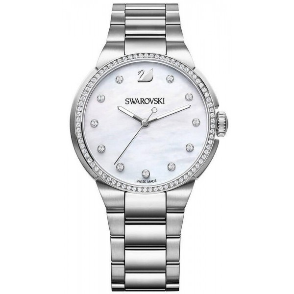 Buy Swarovski Ladies Watch City White 5181635 Mother of Pearl