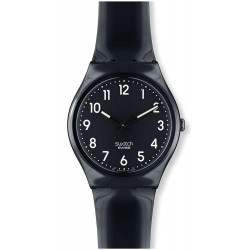 Swatch Unisexuhr Gent Black Suit GB247
