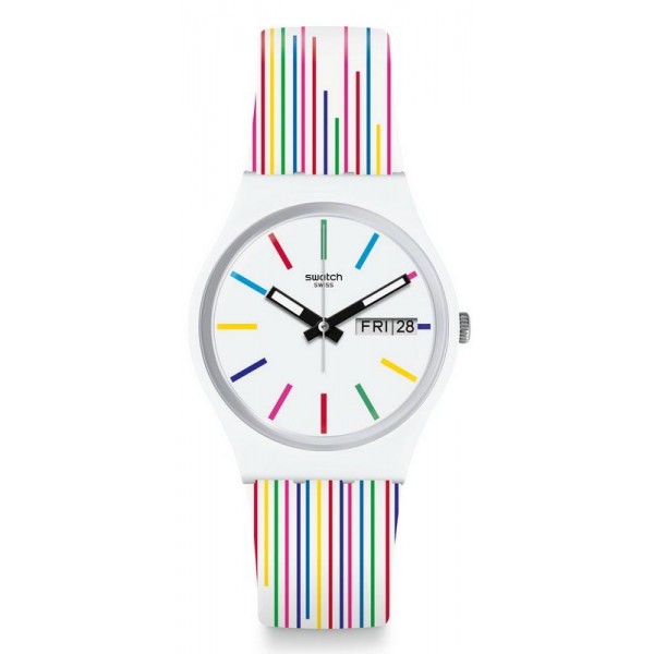 Buy Swatch Ladies Watch Gent White Samba GW712