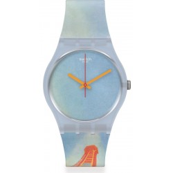 Reloj Swatch Centre Pompidou Eiffel Tower, by Robert Delaunay GZ357
