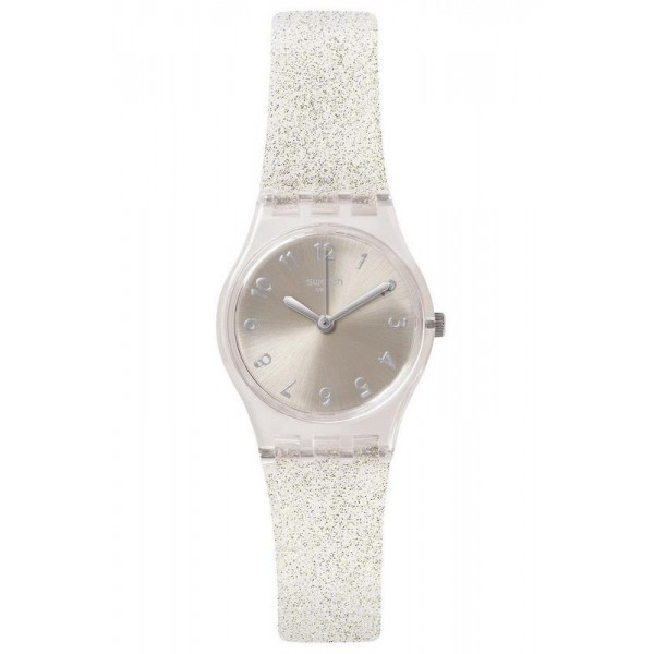 Buy Swatch Ladies Watch Lady Silver Glistar Too LK343E