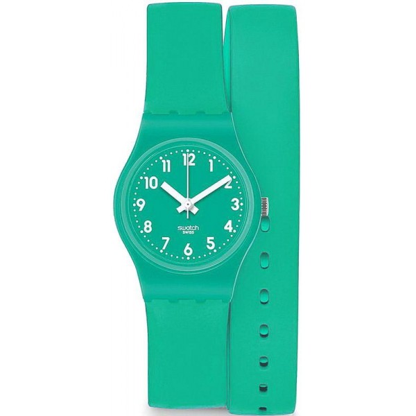 Buy Swatch Ladies Watch Lady Mint Leave LL115