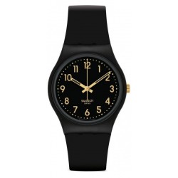 Swatch Unisexuhr Gent Golden Tac SO28B113