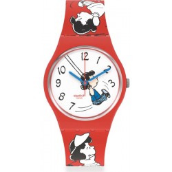 Reloj Swatch Peanuts Klunk! Lucy Van Pelt SO28Z106