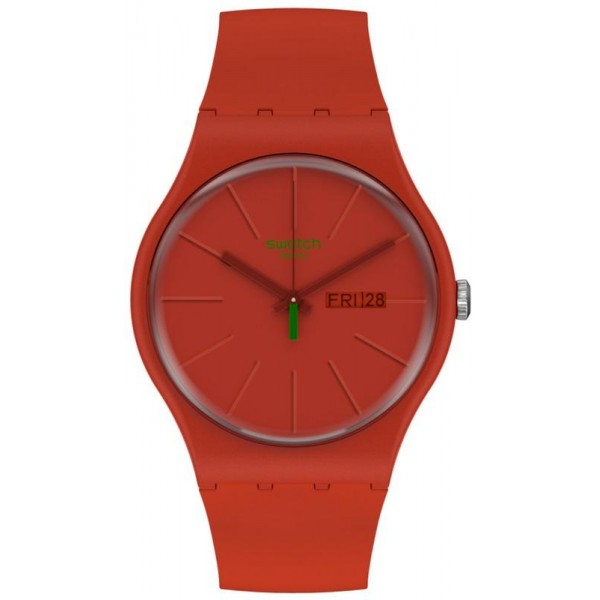 Acquistare Orologio Unisex Swatch New Gent Redvremya SO29R700