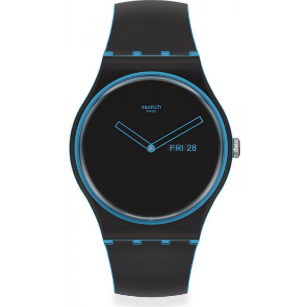 Acquistare Orologio Unisex Swatch New Gent Minimal Line Blue SO29S701