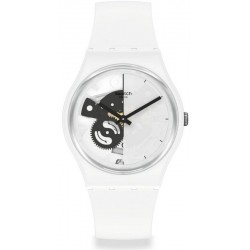 Reloj Unisex Swatch Gent Live Time White SO31W101