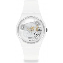 Reloj Unisex Swatch Gent Spot Time White SO31W102