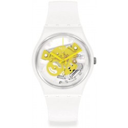 Reloj Unisex Swatch Gent Time To Yellow Small SO31W105