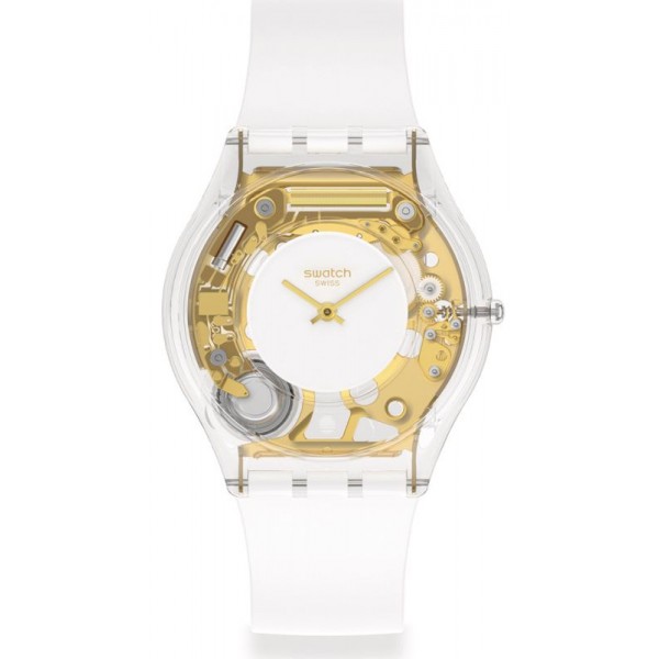 Buy Swatch Unisex Watch Skin Classic Coeur Dorado SS08K106