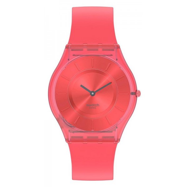 Swatch Ladies Watch Skin Classic Sweet Coral SS08R100 Buy Swatch Ladies Watch Skin Classic Sweet Coral SS08R100