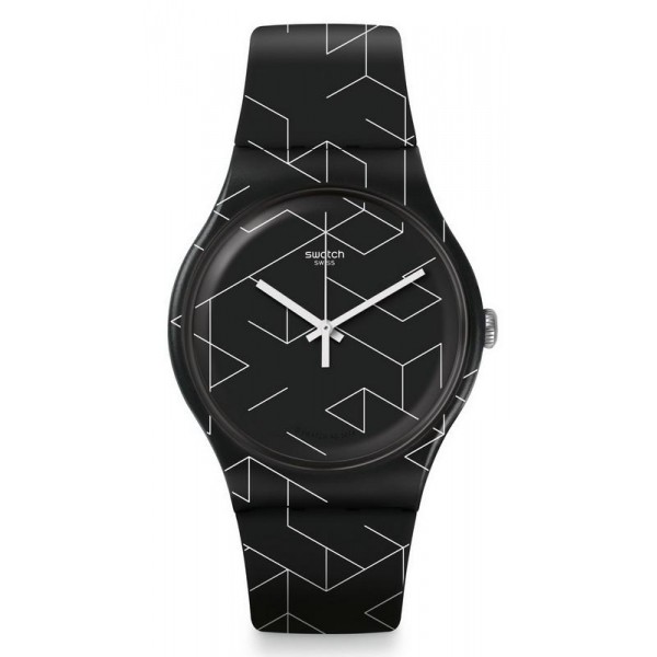 Buy Swatch Unisex Watch New Gent Cnosso SUOB161