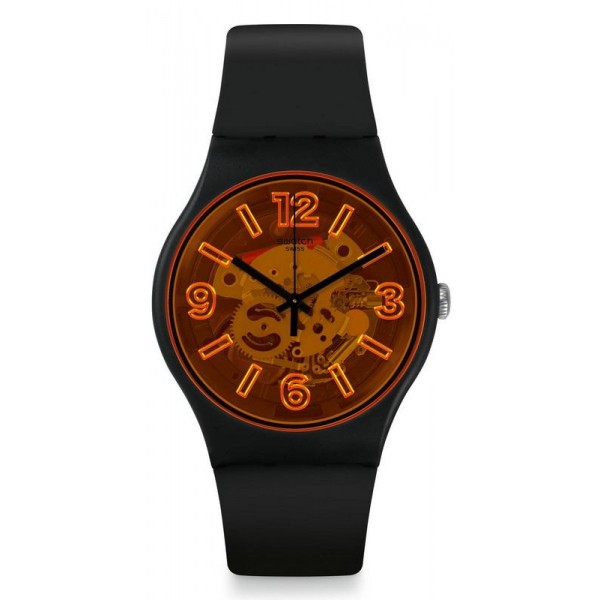 Buy Swatch Unisex Watch New Gent Orangeboost SUOB164