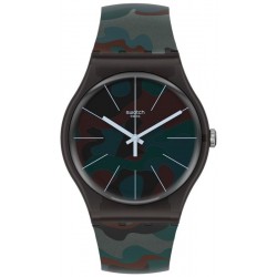 Swatch Unisex Watch New Gent Camoucity SUOB175