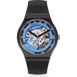 Swatch Unisex Watch New Gent Blue Anatomy SUOB187