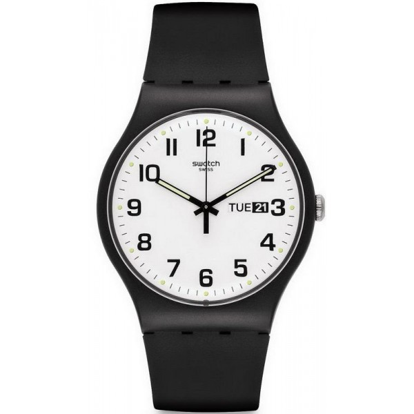 Acheter Montre Unisex Swatch New Gent Twice Again SUOB705