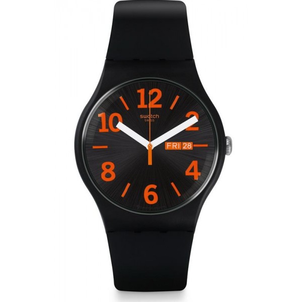 Buy Swatch Unisex Watch New Gent Orangio SUOB723