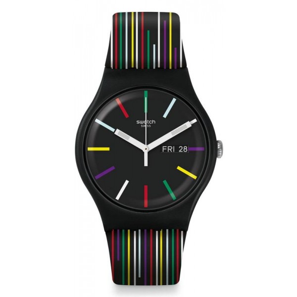Acquistare Orologio Unisex Swatch New Gent Nuit dEte SUOB729