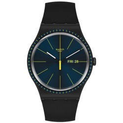 Comprar Reloj Hombre Swatch New Gent Black Rails SUOB731