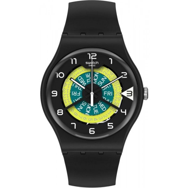 Buy Swatch Unisex Watch New Gent Keep Turning SUOB732