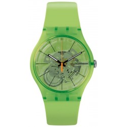 Swatch Unisex Watch New Gent Kiwi Vibes SUOG118