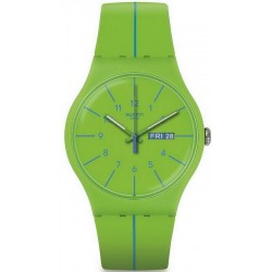 Swatch Unisex Watch New Gent Verde Azul SUOG707