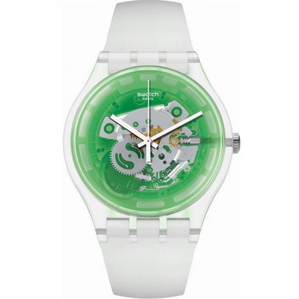 Buy Swatch Unisex Watch New Gent Greenmazing SUOK131