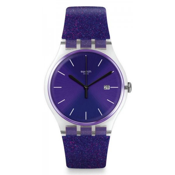 Buy Swatch Ladies Watch New Gent Ultraglitter SUOK400