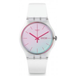 Swatch Ladies Watch New Gent Polawhite SUOK713