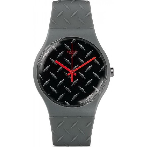 Купить Swatch Унисекс Часы New Gent Text-ure SUOM102