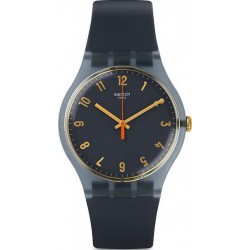 Swatch Unisex Watch New Gent Nuit Bleue SUOM105