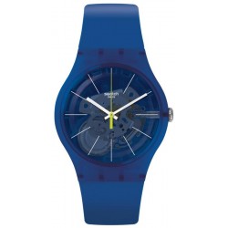 Swatch Unisex Watch New Gent Blue Sirup SUON142