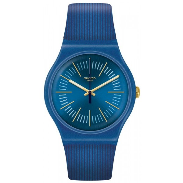 Купить Swatch Унисекс Часы New Gent Cyderalblue SUON143