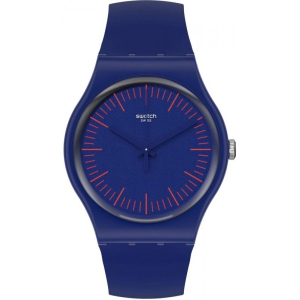 Acquistare Orologio Unisex Swatch New Gent Bluenred SUON146