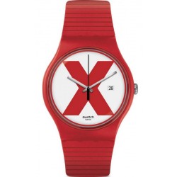 Montre Unisex Swatch New Gent XX-Rated Red SUOR400