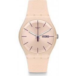 Reloj Mujer Swatch New Gent Rose Rebel SUOT700