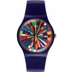 Swatch Unisex Watch New Gent Color Explosion SUOV101