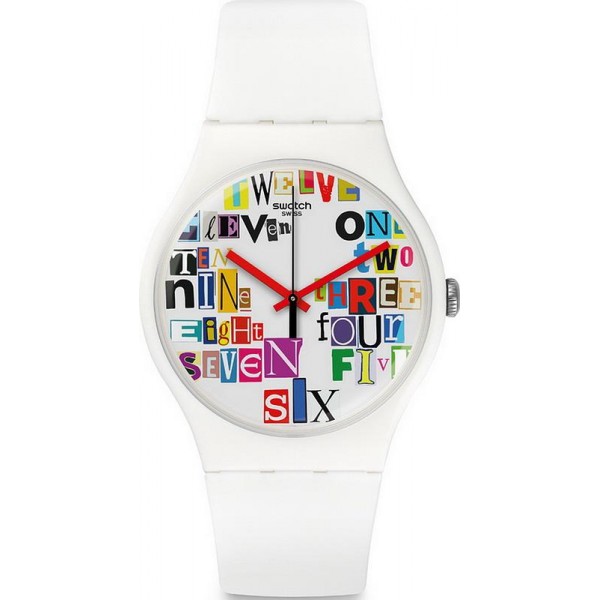 Купить Swatch Унисекс Часы New Gent Multi Collage SUOW132