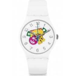 Swatch Unisex Watch New Gent Candinette SUOW148