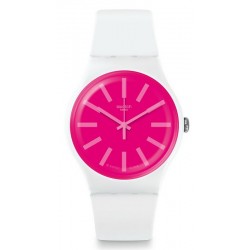Swatch Unisex Watch New Gent Strawbeon SUOW162