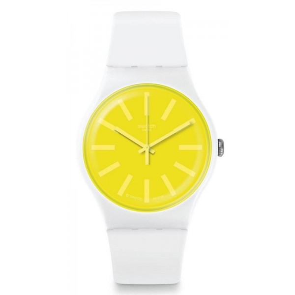 Buy Swatch Unisex Watch New Gent Lemoneon SUOW165