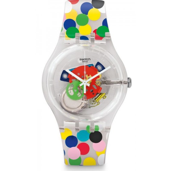 Acheter Montre Femme Swatch New Gent Spot The Dot SUOZ213