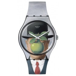 Reloj Swatch Le Fils de l'Homme by Rene Magritte SUOZ350