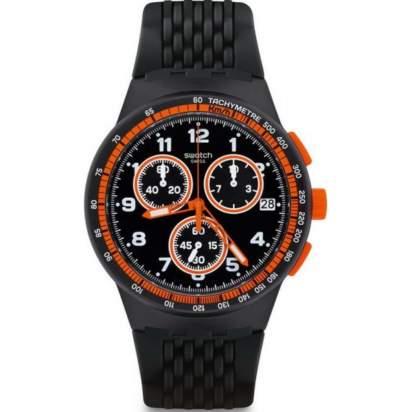 Buy Swatch Men's Watch Chrono Plastic Nerolino SUSB408 Chronograph