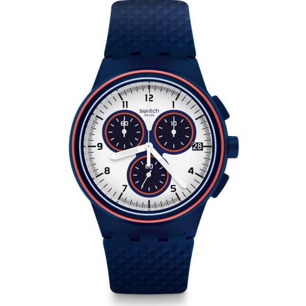 Acheter Montre Homme Swatch Chrono Plastic Parabordo SUSN412 Chronographe