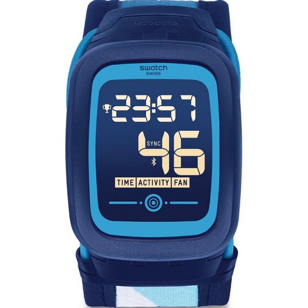 Купить Swatch Унисекс Часы Digital Touch Zero Two Nossazero2 SVQN102