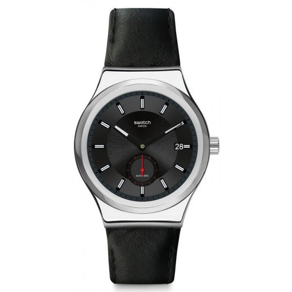 Buy Swatch Mens Watch Irony Sistem51 Petite Seconde Black SY23S400 Automatic